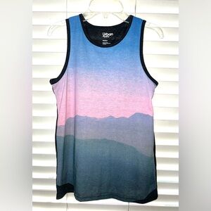 Urban Pipeline Boys Sleeveless Mountain Lightweight Tank Top Medium Active Top